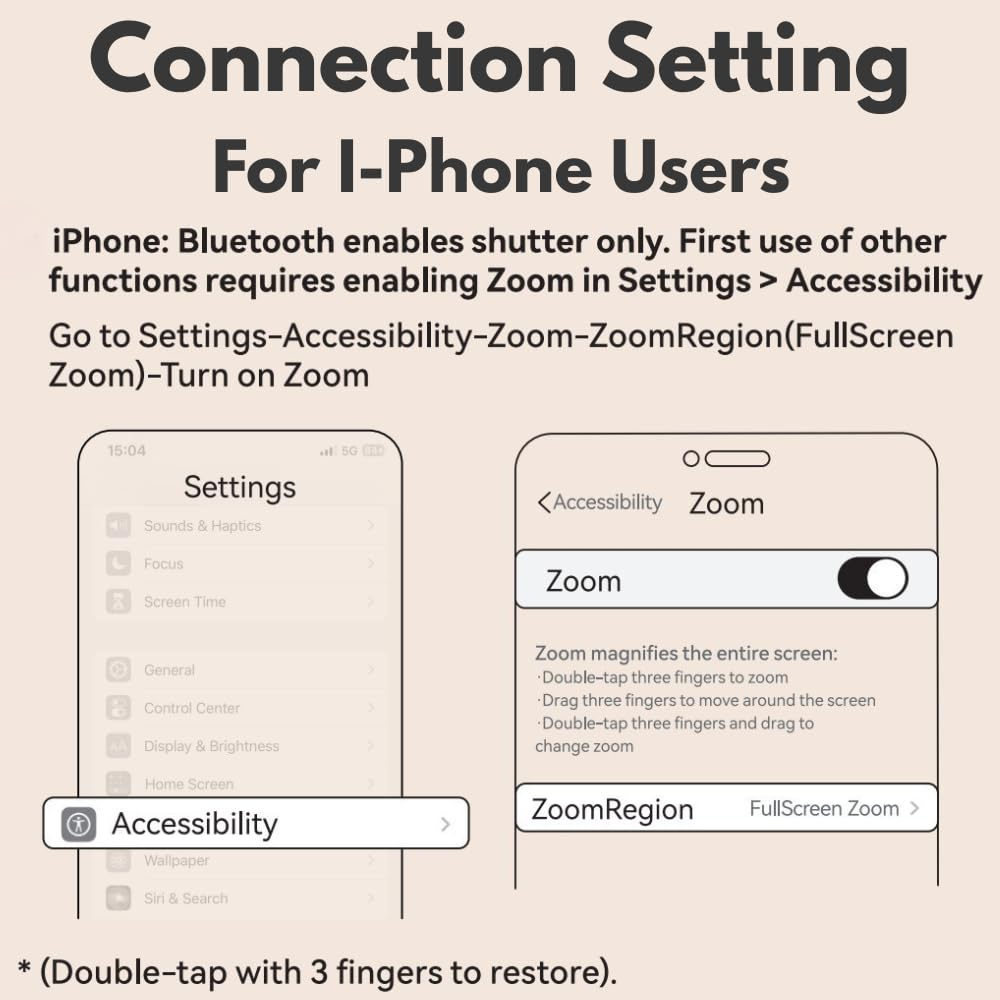 phone grip with bluetooth shutter