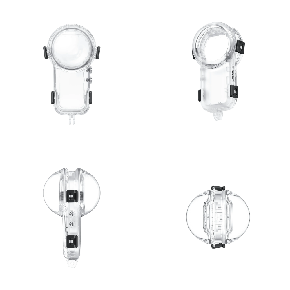 underwater housing for action camera 360 video