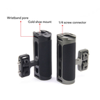 camera rig handle ergonomic soft grip