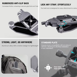 Adjustable quick release mount for action camera stability