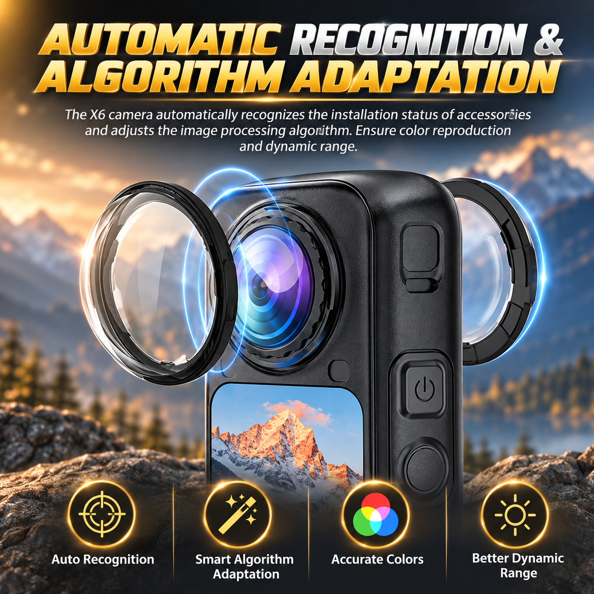Lens Guard for Insta360 X6 AR anti-reflection coating