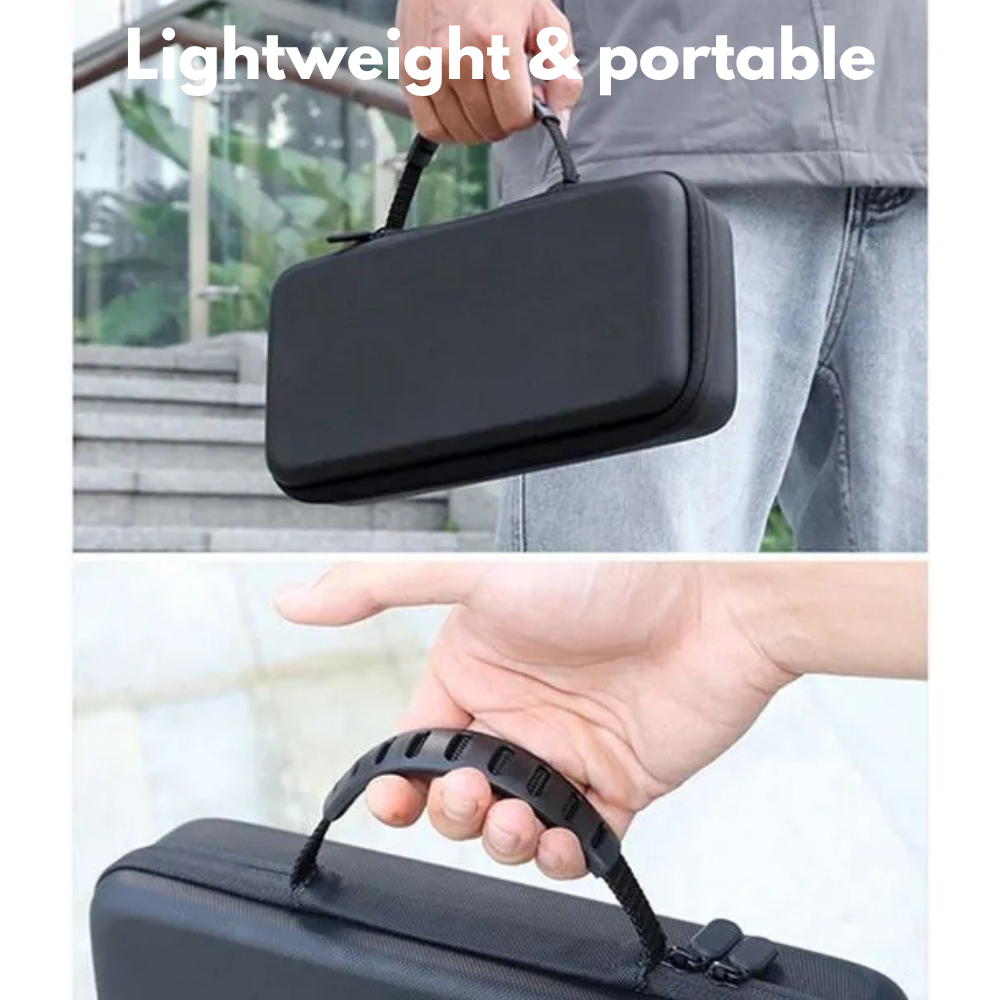 Portable storage case for DJI Osmo 360 panoramic action camera