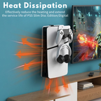 Metal wall mount for PS5 digital edition console