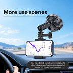 Vacuum suction mount for Insta360 GoPro DJI cameras