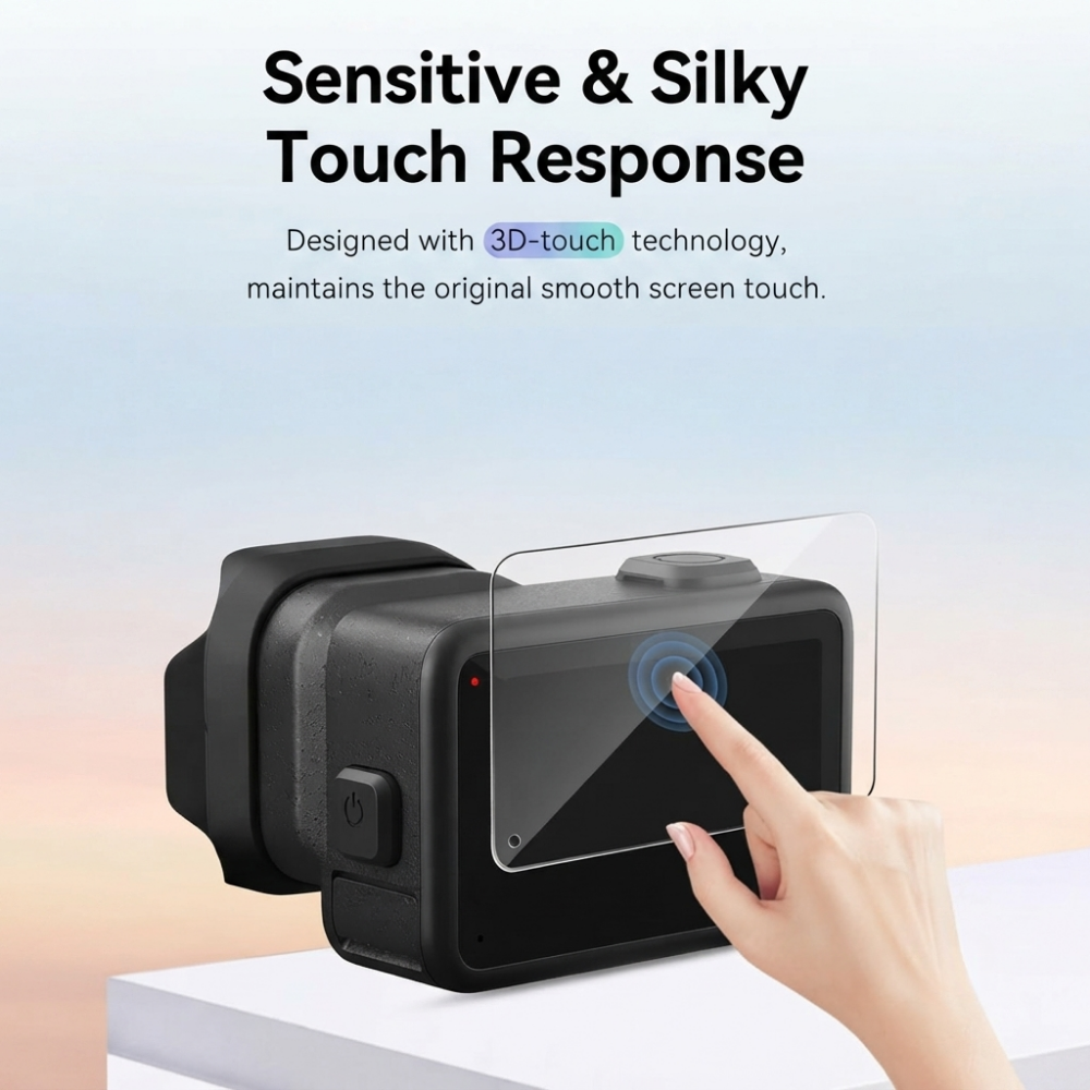 HD screen protector for GoPro Mission camera