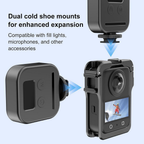 Metal Camera Cage with Lens Protector for DJI Osmo Action 360