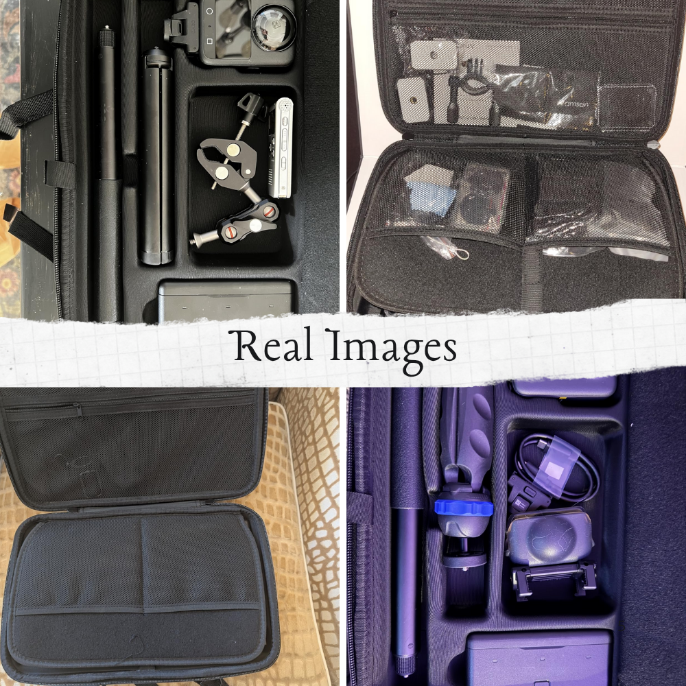 eva hard case for dji osmo 360 storage and travel protection