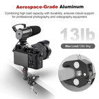 rubber padded super clamp anti slip camera mounting clamp