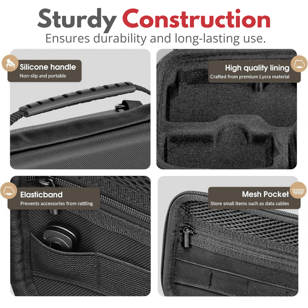 DJI Osmo Pocket 4 case with filter slots