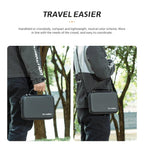custom molded compartments case for dji osmo action cameras
