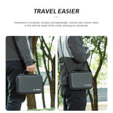 custom molded compartments case for dji osmo action cameras