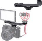 PT-8 cold shoe bracket for camera microphone mounting