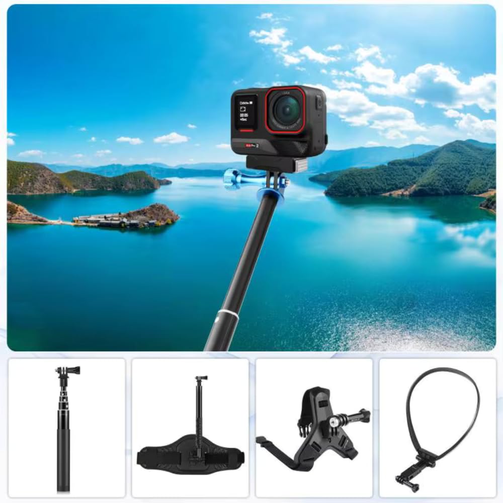 2 prong magnetic mount for action camera