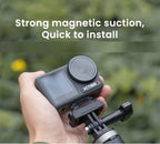 Magnet Adapter Mount for DJI Action 5/4/3 – Quick Release