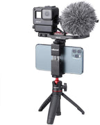 Vlogging cold shoe adapter for DSLR and mirrorless cameras