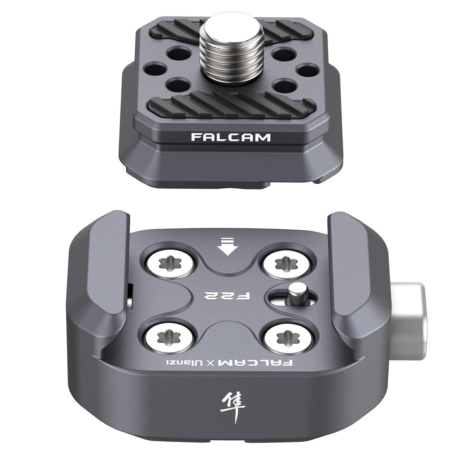 F22 quick release plate for camera tripod mounting system