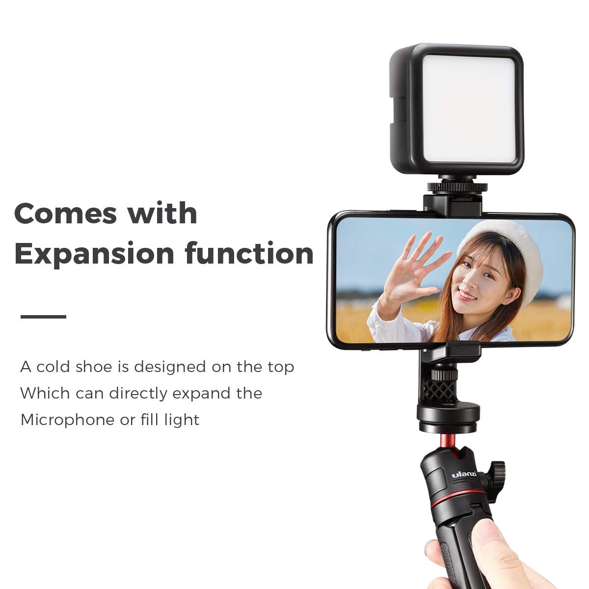 Ulanzi Vertical Smartphone clip Compatible with All Smartphone