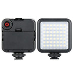 Video recording light for smartphone and camera setups