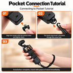 360 Degree Rotating Hook Camera Wrist Strap
