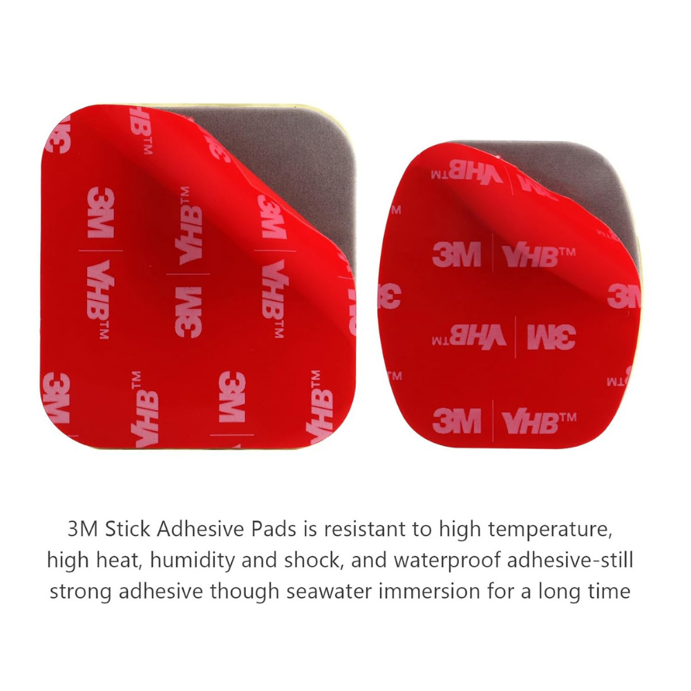 action camera helmet mount adhesive base kit