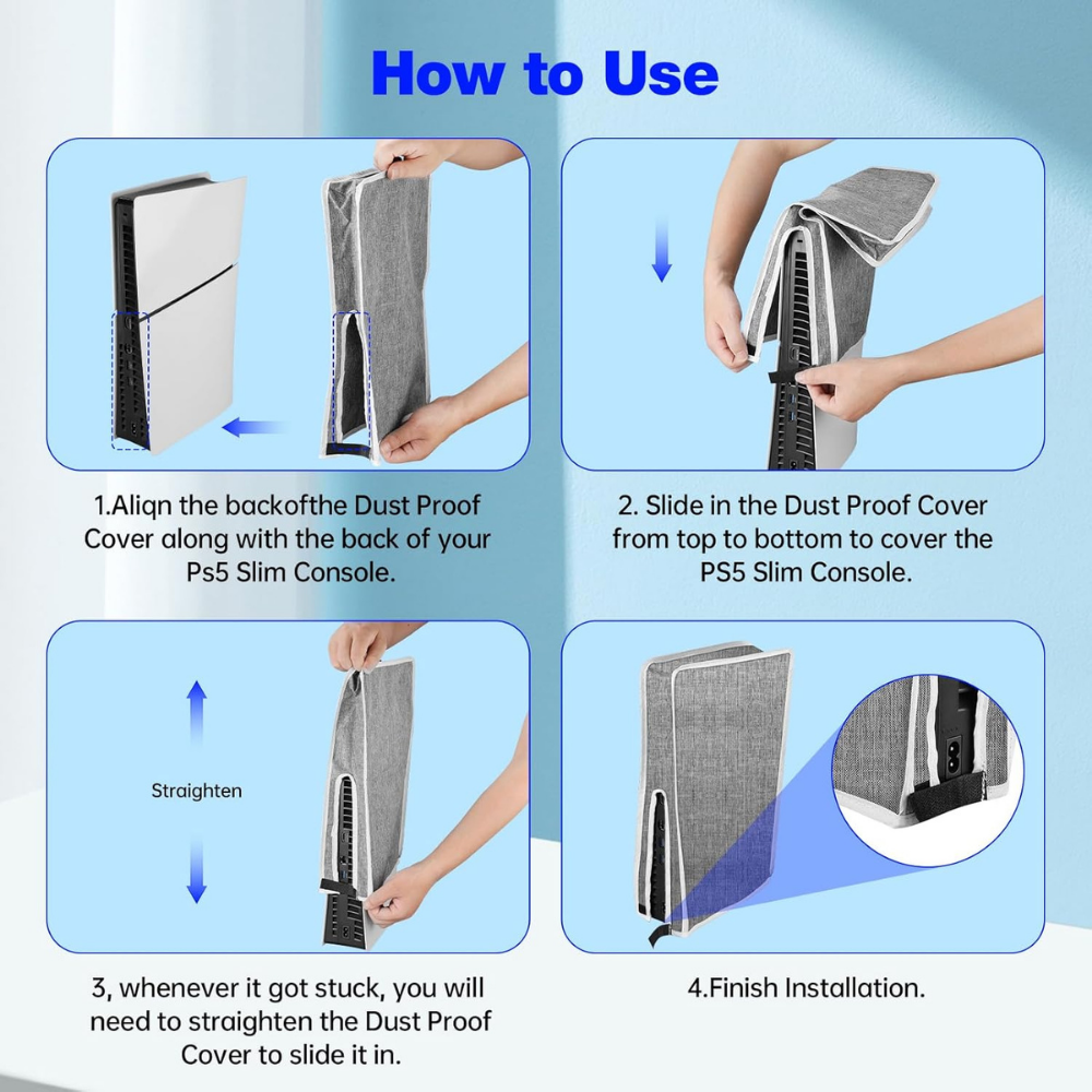 anti dust cover for playstation 5 slim