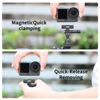 1/4"-20 Thread Magnetic Action Camera Mount