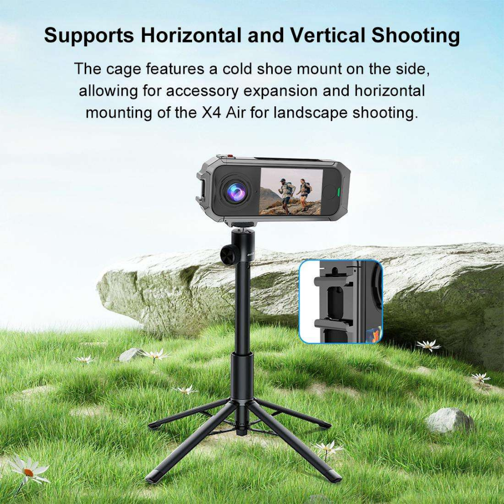 protective cage for insta360 x4 air camera
