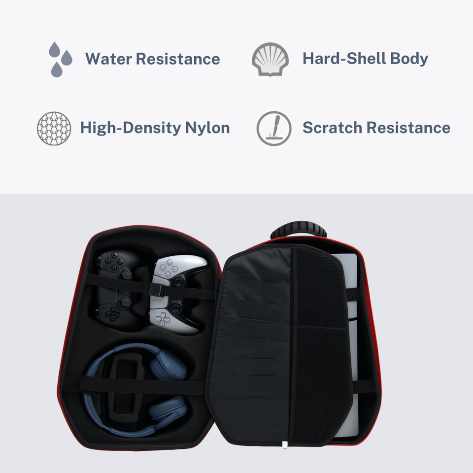 gaming travel backpack for ps5 slim console and accessories