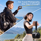 Carrying Case for Insta360 X6 raised dual-side lens protection