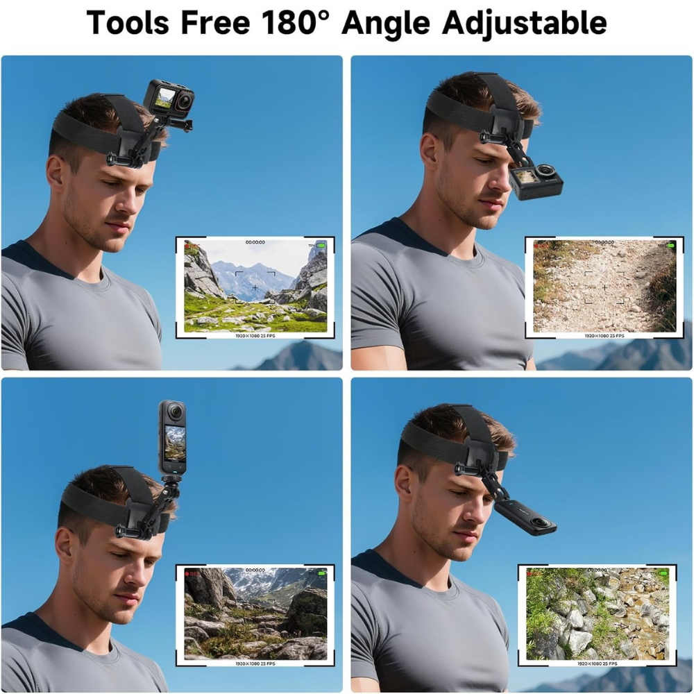d ji osmo action head mount