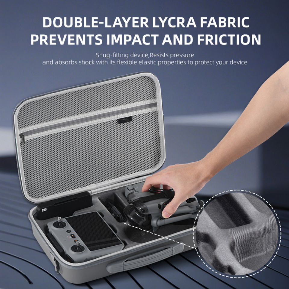 DJI Mini 5 Pro hard travel case for safe transport and storage