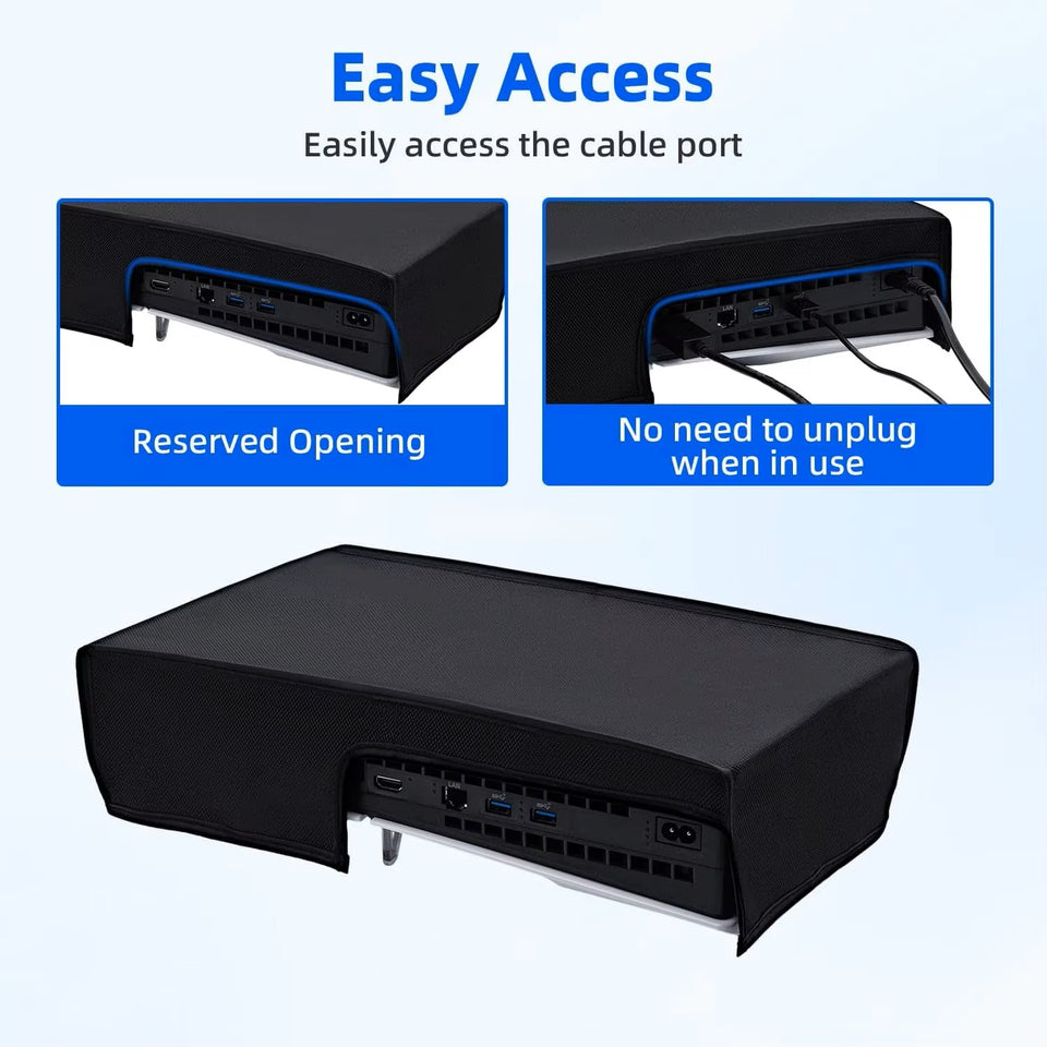 PS5 Slim cover made of premium Oxford cloth material