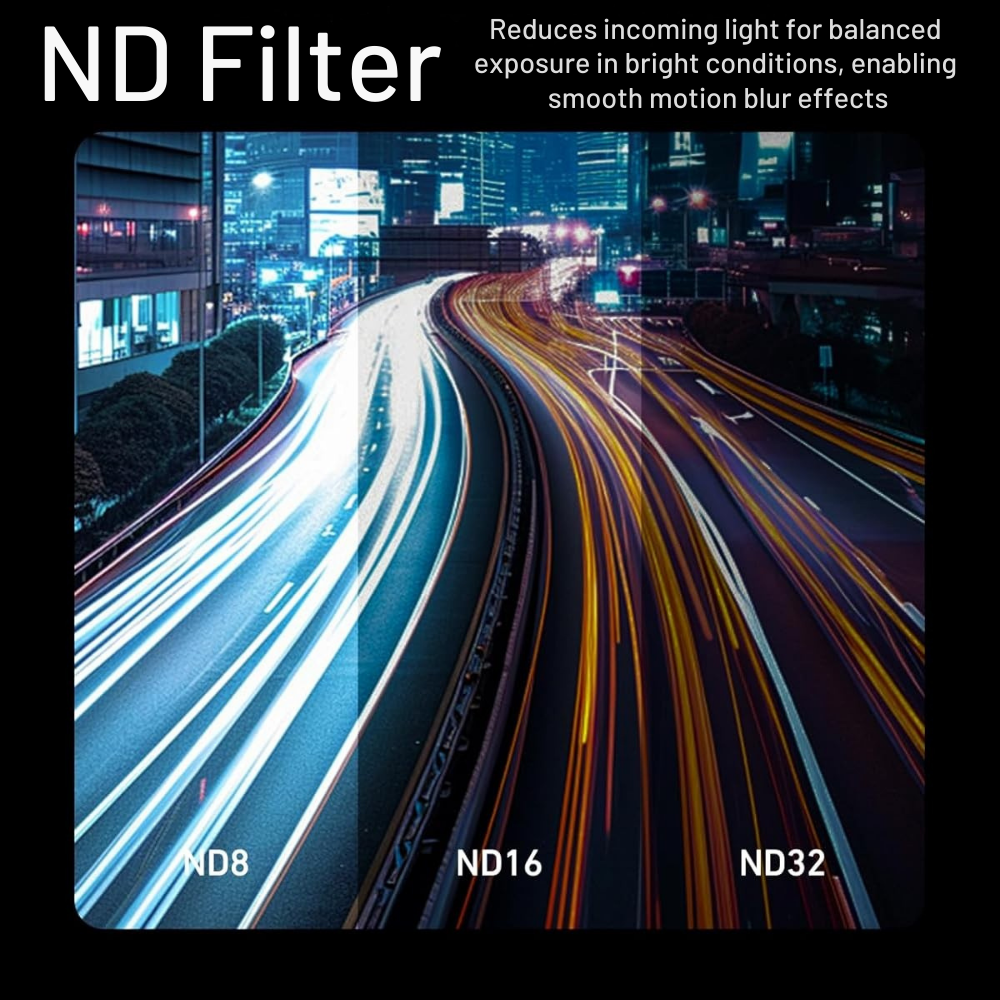 action camera nd cpl filter kit