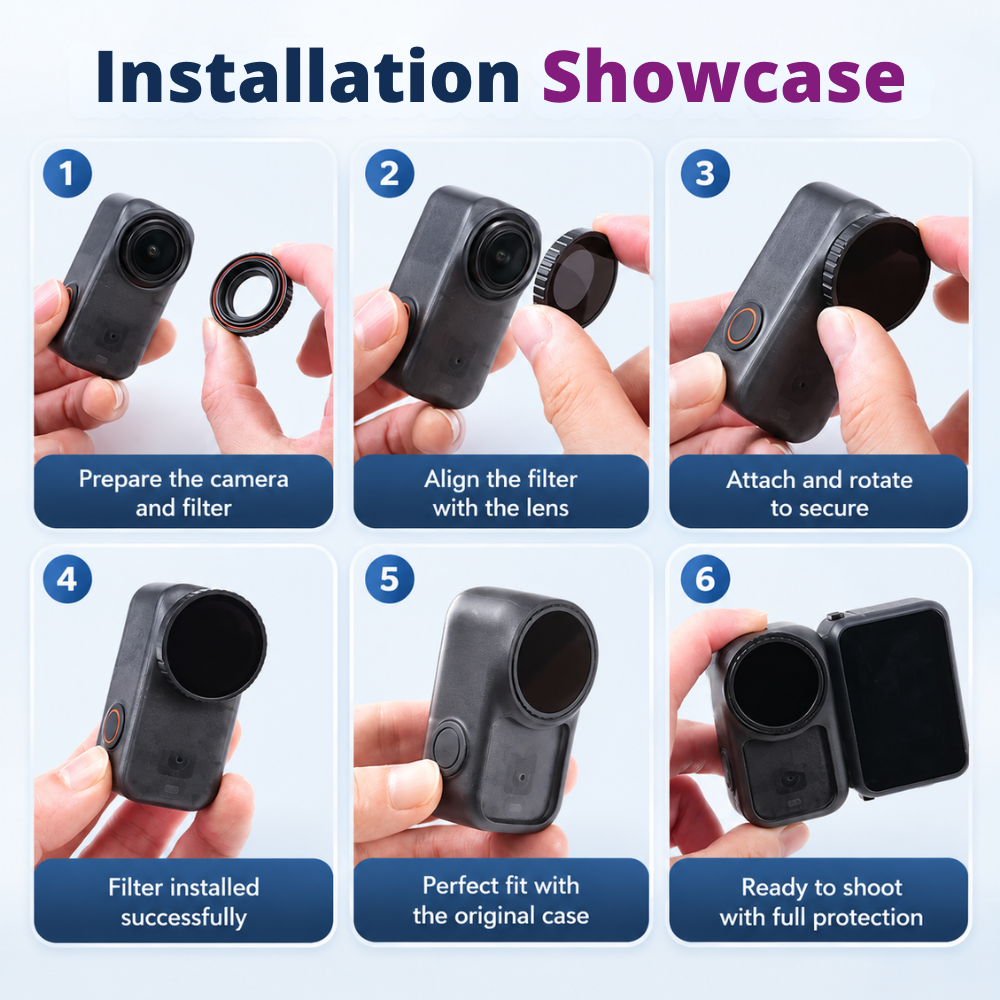 ND Filter Set for DJI Osmo Nano ND32 filter for high-light conditions
