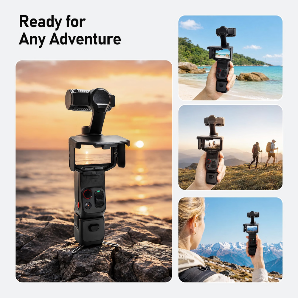 Portable screen hood for Insta360 Luna Ultra