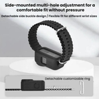 ventilated wrist strap for camera recording