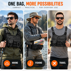 Tactical Chest Bag | Multi Pocket Adjustable Vest Rig
