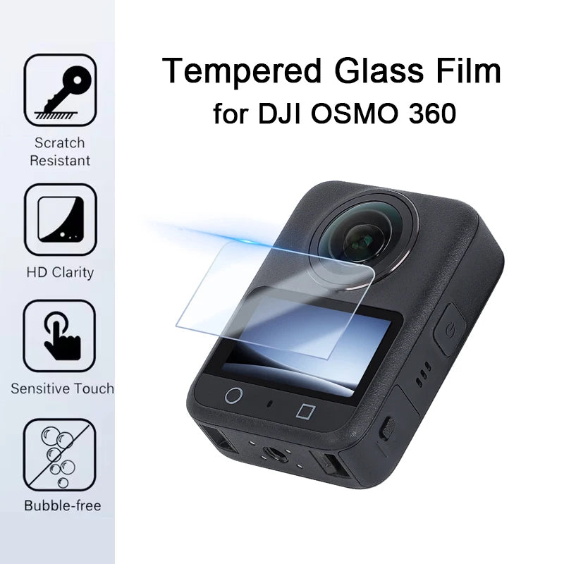 Complete camera protection kit for DJI Osmo 360