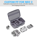 dji neo 2 organizer case mesh pocket