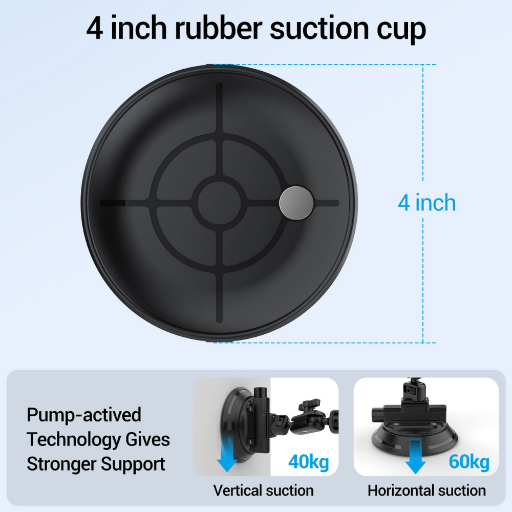 mirrorless camera vacuum suction base
