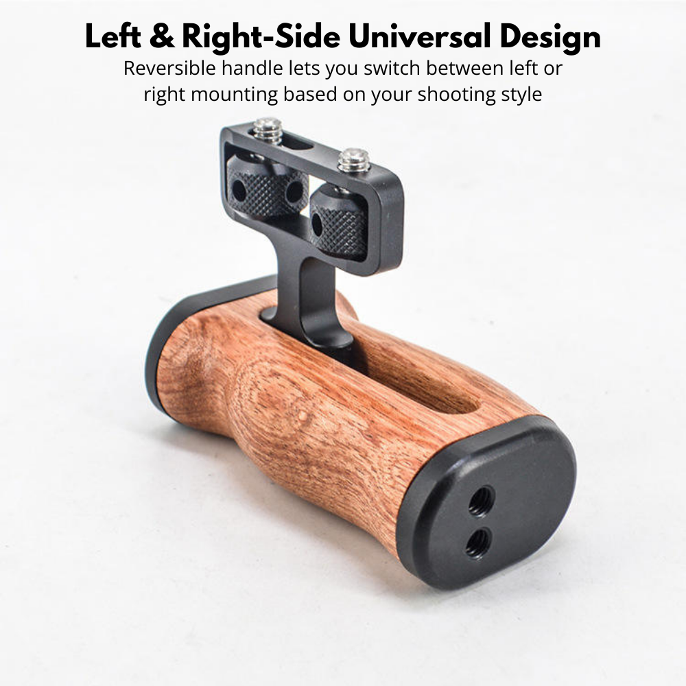mirrorless camera cage side handle