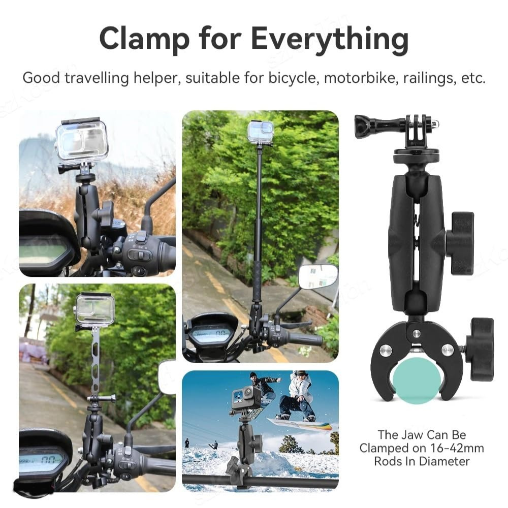 dji osmo action handlebar camera mount