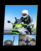 action camera mount for bike handlebar clamp