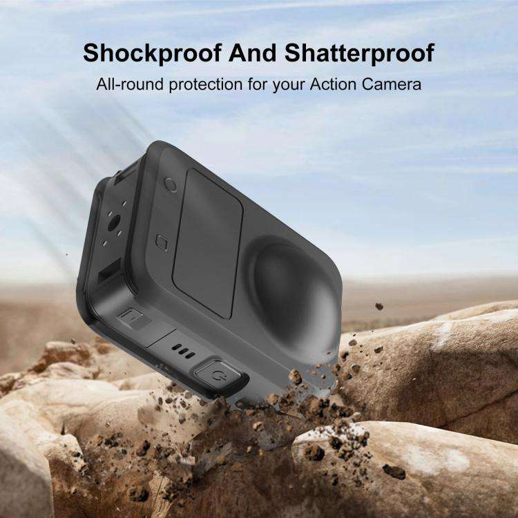 Honbobo Bouchon Objectif Silicone DJI Osmo 360 – Protection Anti-Chute Anti-Rayure Anti-Poussière
