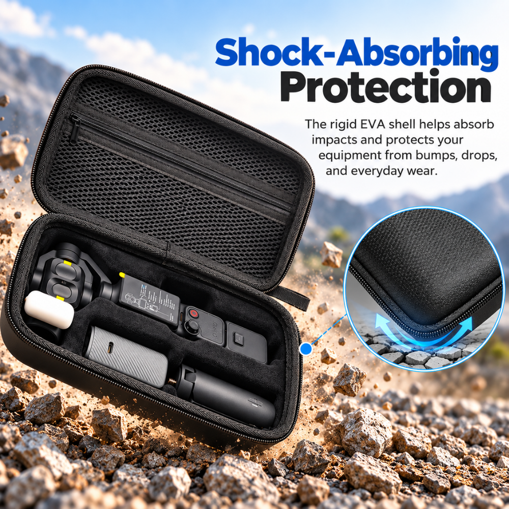Portable travel case for Osmo Pocket 4 Pro