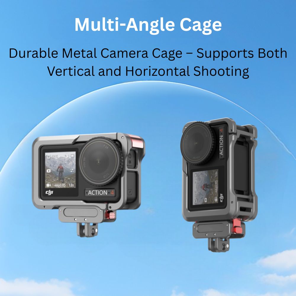 Lightweight action camera case