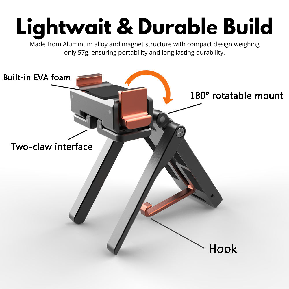 DJI Osmo Pocket 3 magnetic stand adjustable mount