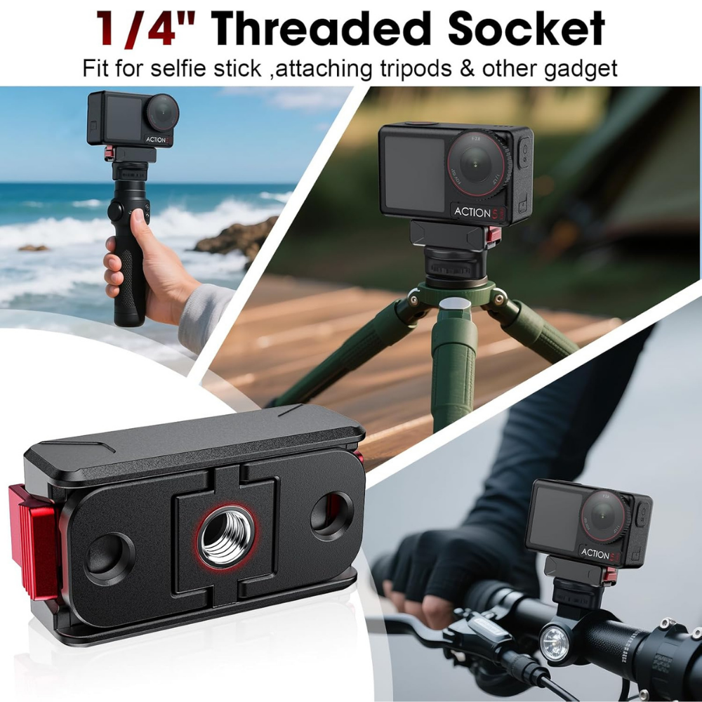 magnetic mount for D ji Os mo action 5 pro 4 3