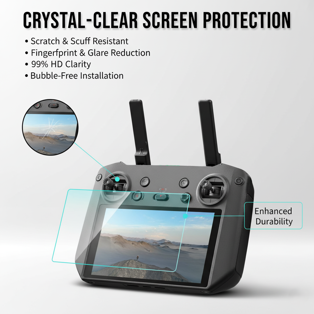 Durable silicone case for DJI Mini 4 Pro RC2 remote control