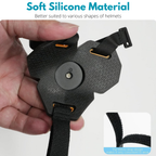 Motorcycle Helmet Chin Strap Camera Mount